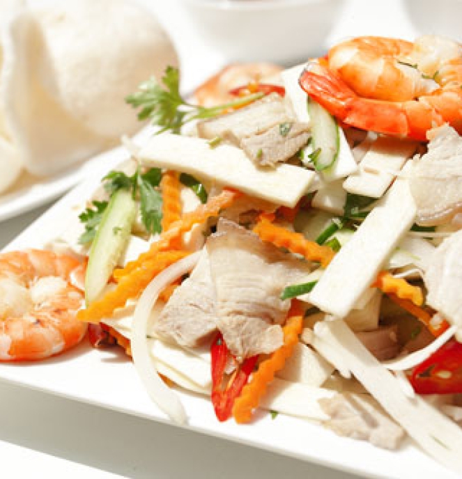 Gỏi Củ Hủ Dừa Chua Ngọt
