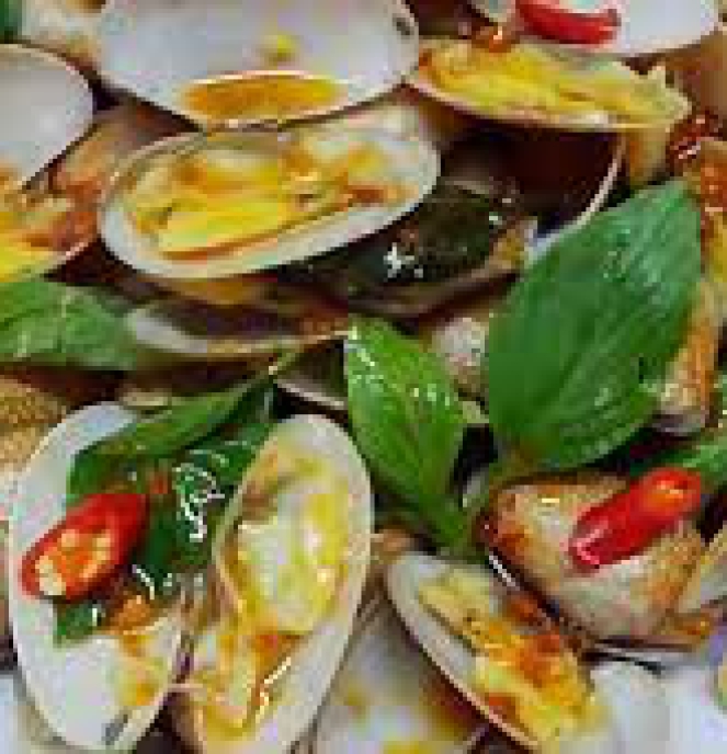 sò lụa xào sa tế 