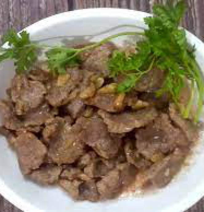 bò xào tỏi