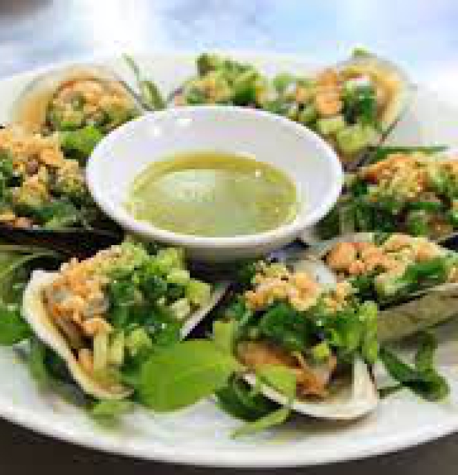 sò lụa mỡ hành