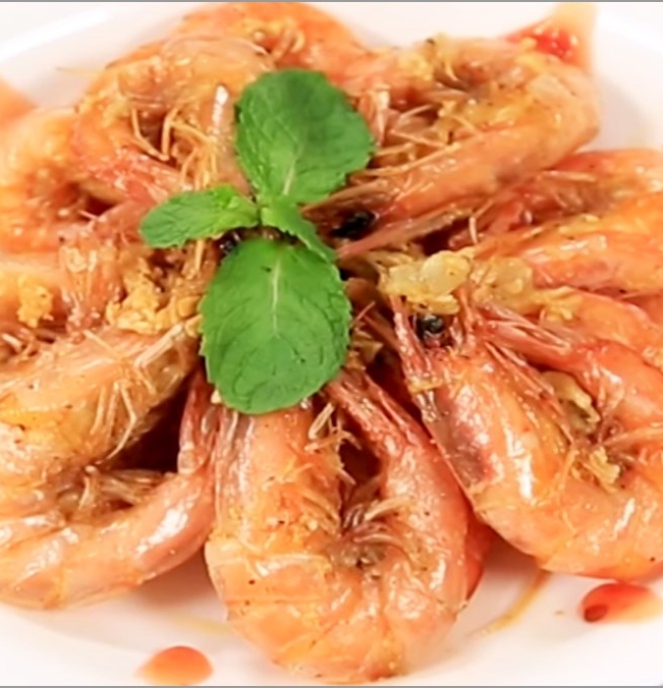 Tôm Nướng Bơ Tỏi