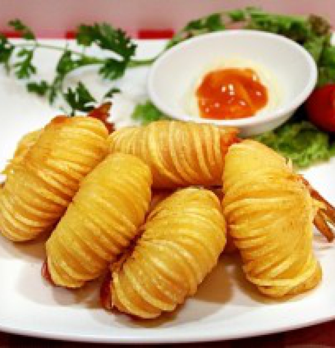 Tôm Cuộn Chiên Giòn